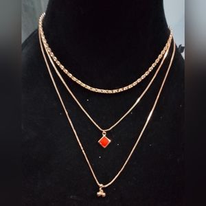 Beautiful Color brighten her smile, especially when they glitter from a dangling